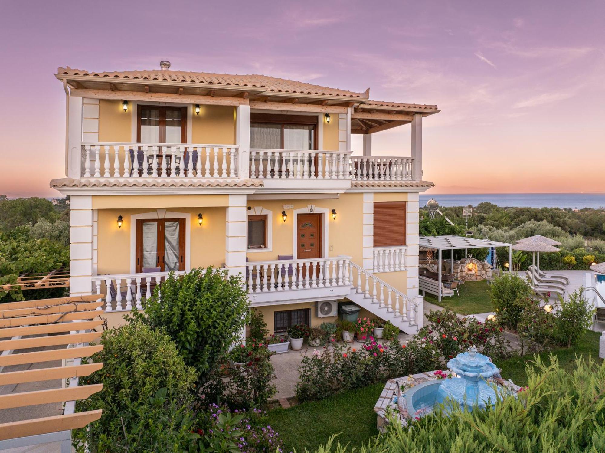 Villa Alonia Skala  Екстериор снимка